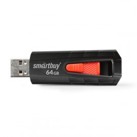 Флеш-диск Smartbuy 64GB IRON Black/Red (SB64GBIR-B3)