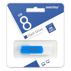 Флеш-диск Smartbuy 8GB Diamond Blue (SB8GBDB-3)