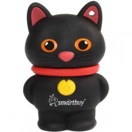 Флеш-диск Smartbuy 32GB Wild series Котенок Черный (SB32GBCatK) 