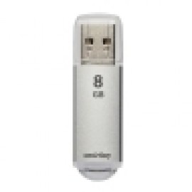 Флеш-диск Smartbuy 8GB V-Cut Silver (SB8GBVC-S)