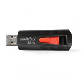 Флеш-диск Smartbuy 16GB IRON Black/Red (SB16GBIR-K3)