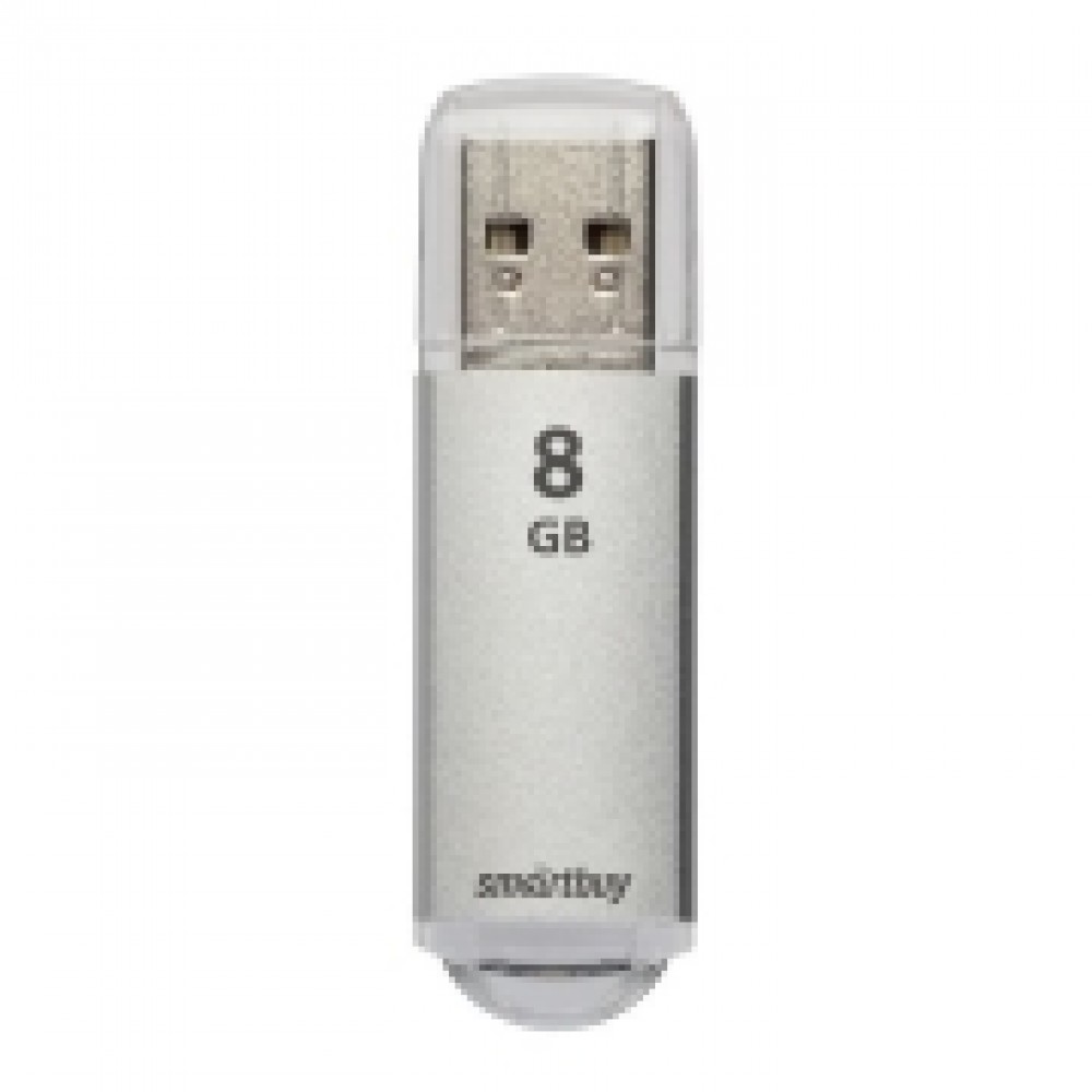 Флеш-диск Smartbuy 8GB V-Cut Silver (SB8GBVC-S)