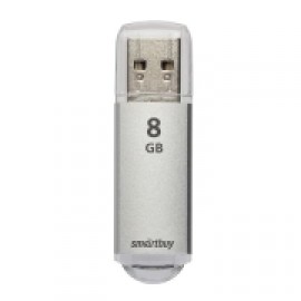 Флеш-диск Smartbuy 8GB V-Cut Silver (SB8GBVC-S)