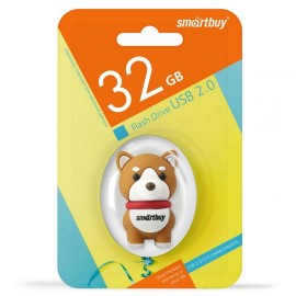 Флеш-диск Smartbuy 32GB Wild series Собачка Акита (SB32GBAkitaW) 