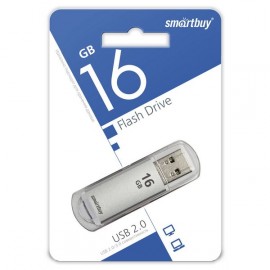 Флеш-диск Smartbuy 16GB V-Cut Silver (SB16GBVC-S)