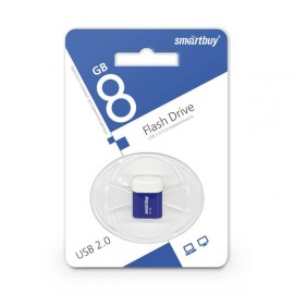 Флеш-диск Smartbuy 8GB LARA Blue (SB8GBLara-B)