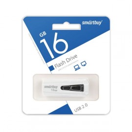 Флеш-диск Smartbuy 16GB IRON White (SB16GBIR-W)