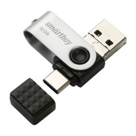 Флеш-диск Smartbuy 32GB TRIO 3-in-1 OTG (SB32GBTRIO)