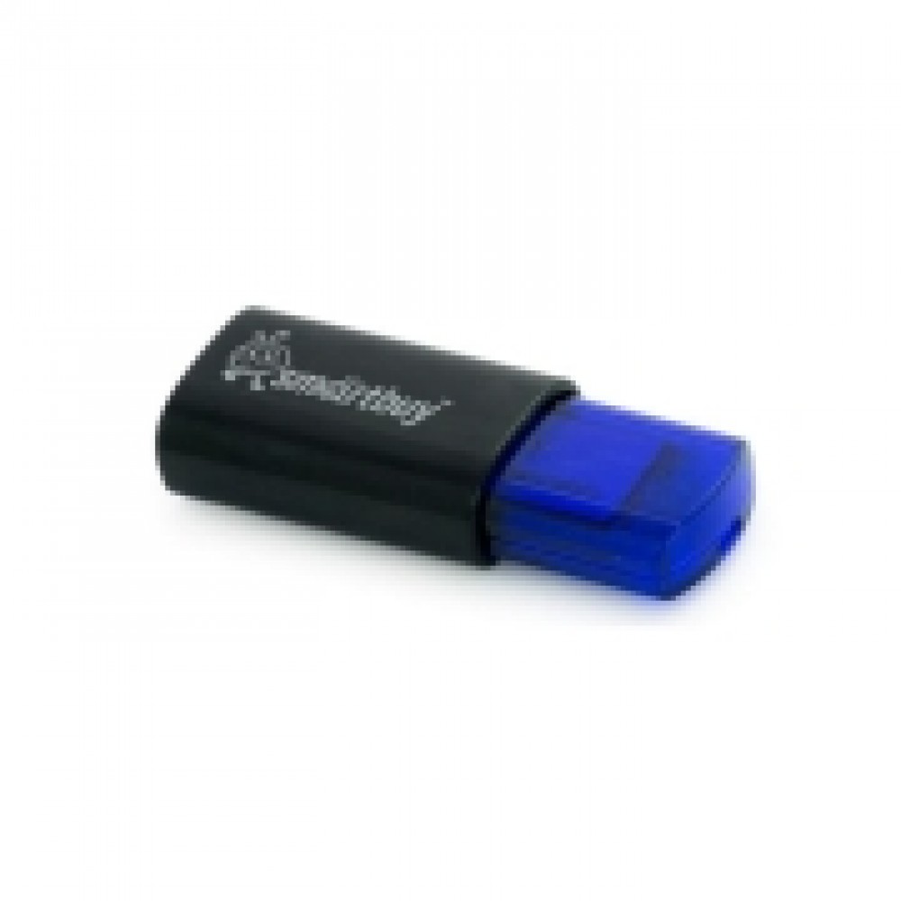 Флеш-диск Smartbuy 16GB Click Black-Blue (SB16GBCL-B)