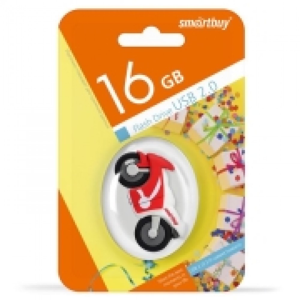 Флеш-диск Smartbuy 16GB Wild series Байк (SB16GBBike)