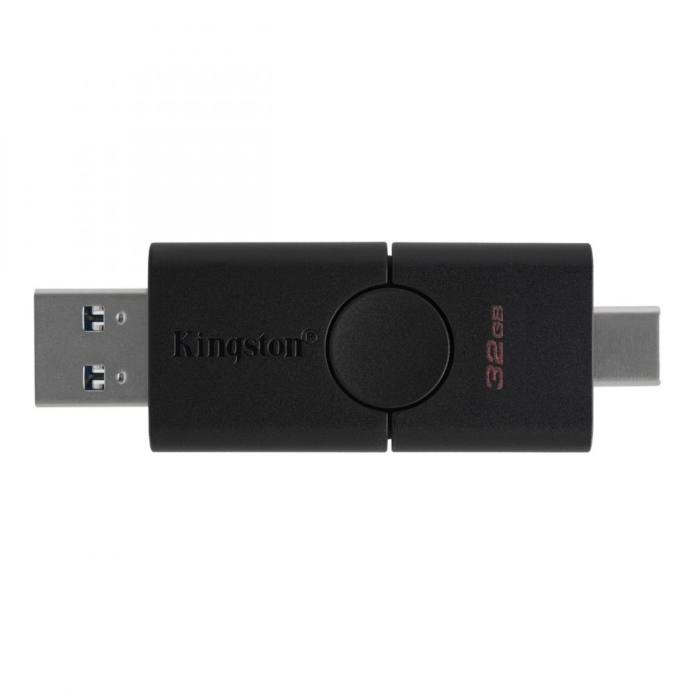 Флеш-диск Type C Kingston DataTraveler Duo USB-A+USB-C 3.2 Gen1 (DTDE/32GB)