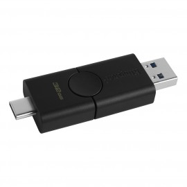 Флеш-диск Type C Kingston DataTraveler Duo USB-A+USB-C 3.2 Gen1 (DTDE/32GB) 