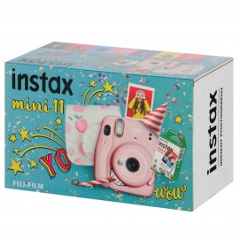 Фотоаппарат моментальной печати Fujifilm Instax Mini 11 Party Set Pink