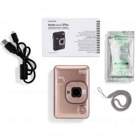 Фотоаппарат моментальной печати Fujifilm Instax Mini LiPlay Blush Gold