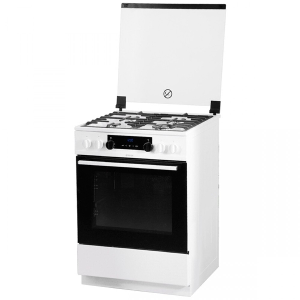 Плита 50 духовкой. Газовая плита (60 см) Gorenje k634wa. Gorenje k5351wf. Комбинированная плита Gorenje k 5351 WF. Gorenje плита газовая k5351wf.