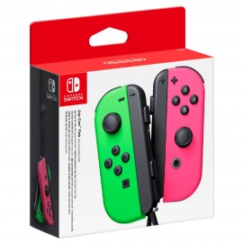 Геймпад для Switch Nintendo 2 контроллера Joy-Con Зелёный/Розовый 