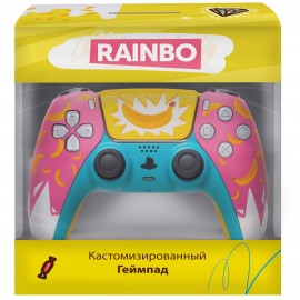 Беспроводной контроллер PlayStation 5 DualSense Rainbo Banana shake