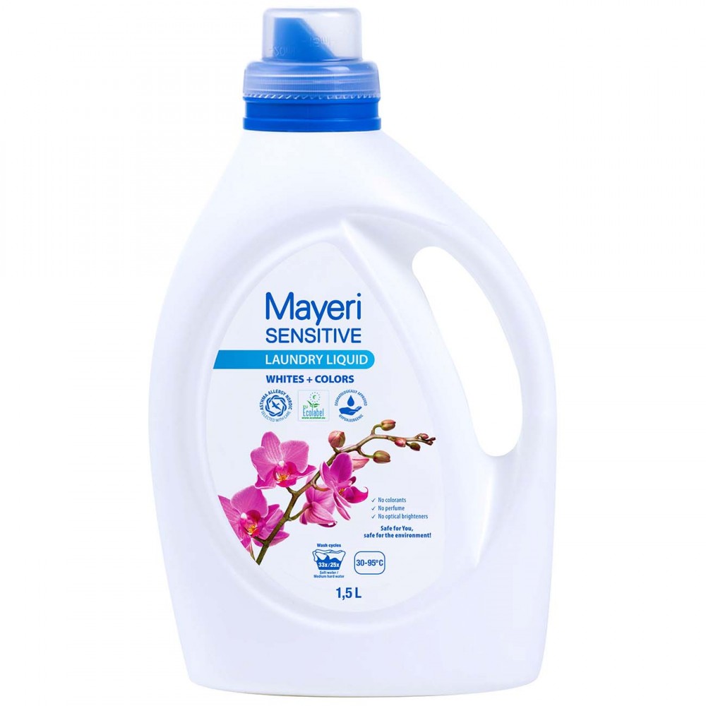 Гель для стирки Mayeri Sensitive ЭКО гель 1.5л