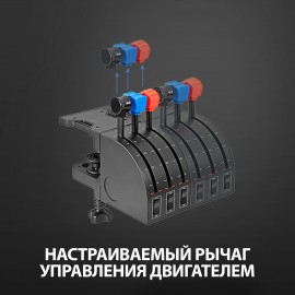 Штурвал Logitech G Saitek Pro Flight Yoke System (945-000004)