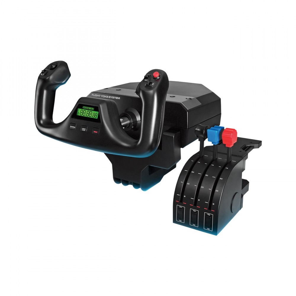 Штурвал Logitech G Saitek Pro Flight Yoke System (945-000004)