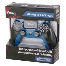 Геймпад Ritmix GP-063BTH Black-Blue