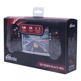 Игровой геймпад для ПК универсальный Ritmix GP-050BTH Black Red