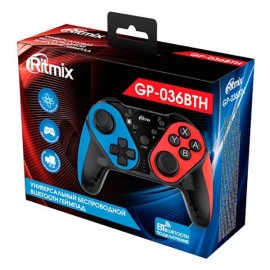 Игровой геймпад для ПК универсальный Ritmix GP-036BTH