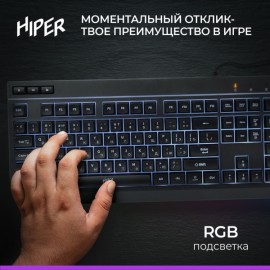 Игровая клавиатура HIPER GKEY-1100 (GKEY-1100)