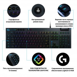 Игровая клавиатура Logitech G815 Linear (920-009007)