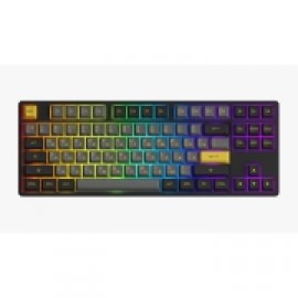 Игровая клавиатура Akko 5087S-Black&Gold Jelly Purple ASA