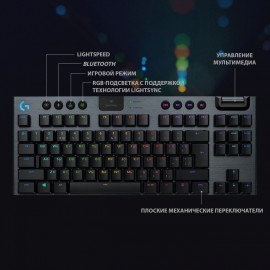 Игровая клавиатура Logitech G915 TKL LIGHTSPEED Wireless RGB (920-009536)