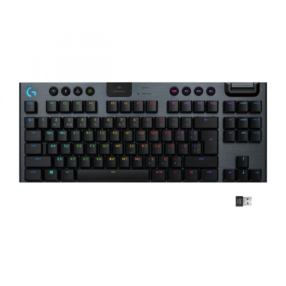 Игровая клавиатура Logitech G915 TKL LIGHTSPEED Wireless RGB (920-009536)