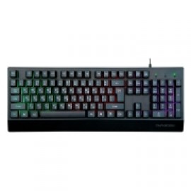 Игровая клавиатура Гарнизон GK-210G, Rainbow, черный