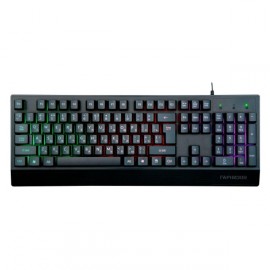 Игровая клавиатура Гарнизон GK-210G, Rainbow, черный 