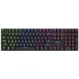 Игровая клавиатура Sharkoon PureWriter RGB slim Red 