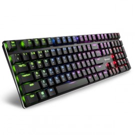 Игровая клавиатура Sharkoon PureWriter RGB slim Red