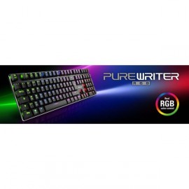 Игровая клавиатура Sharkoon PureWriter RGB slim Red