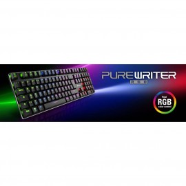 Игровая клавиатура Sharkoon PureWriter RGB slim Blue