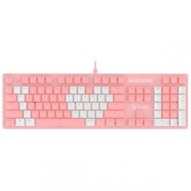 Игровая клавиатура A4Tech B800 Pink White