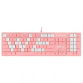 Игровая клавиатура A4Tech B800 Pink White