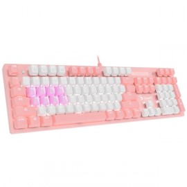 Игровая клавиатура A4Tech B800 Pink White