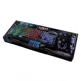 Комплект клавиатура и мышь игровые Qumo Mystic K58/M76