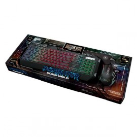 Комплект клавиатура и мышь игровые Qumo Dominator K66/M83