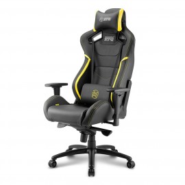 Кресло компьютерное игровое Sharkoon Shark Zone GS10 Black/Yellow 