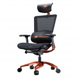 Кресло компьютерное игровое Cougar ARGO Black-Orange (3MERGOCH.0001)