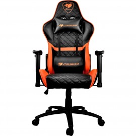 Кресло компьютерное игровое Cougar ARMOR One Black-Orange 