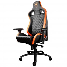 Кресло компьютерное игровое Cougar ARMOR S Black-Orange