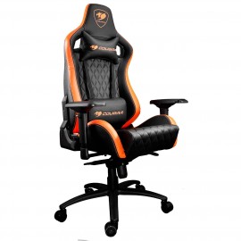 Кресло компьютерное игровое Cougar ARMOR S Black-Orange