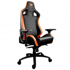 Кресло компьютерное игровое Cougar ARMOR S Black-Orange