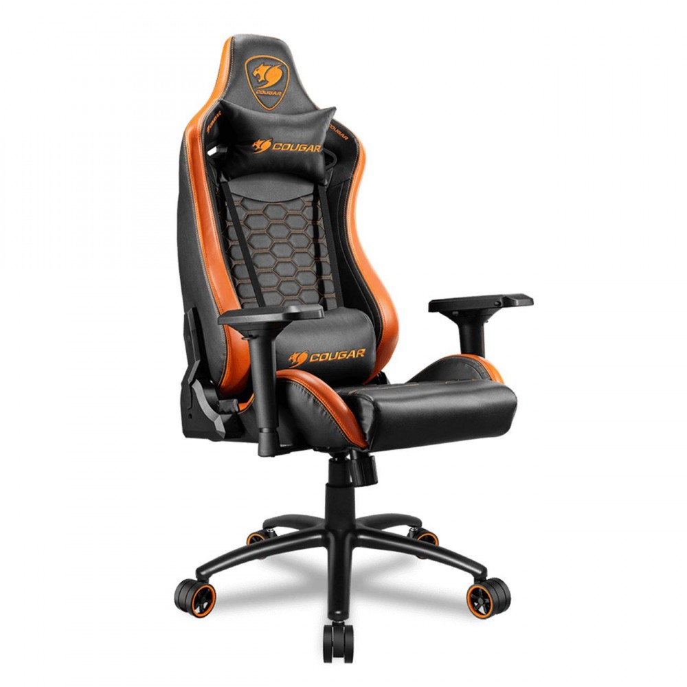 Кресло компьютерное игровое Cougar Outrider S Black/Orange (3MOUTNXB.BF01)